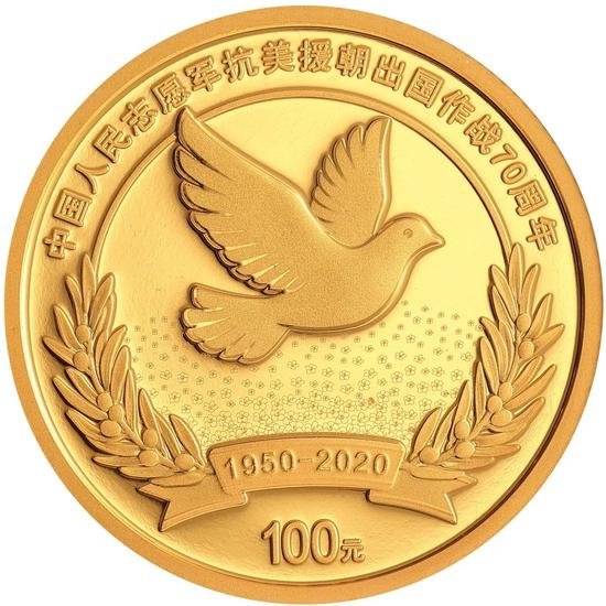 _中国银行预约发售中国人民志愿军抗美援朝出国作战70周年纪念币